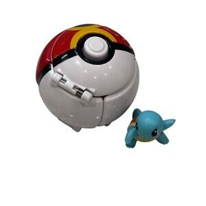 Jazzwares Pokemon Throw N Pop Pokeball Squirtle Figure